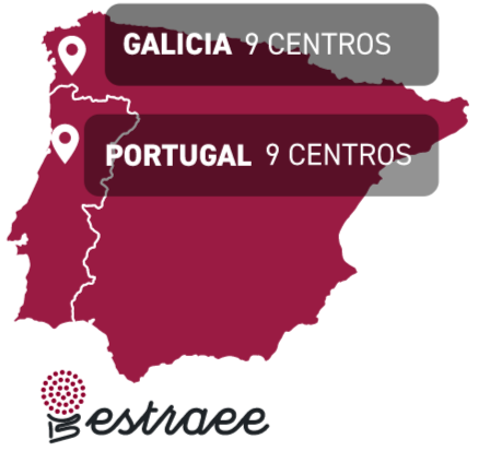 mapa centros Estraee